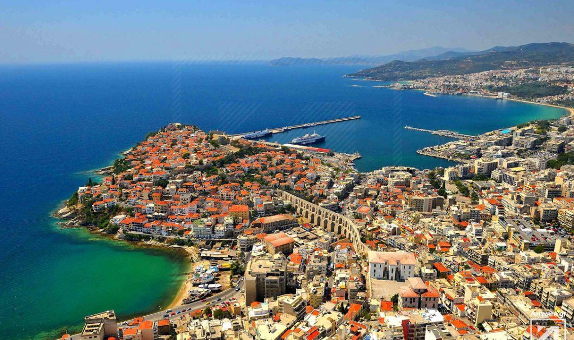Kouros City Center Kavala Exteriör bild