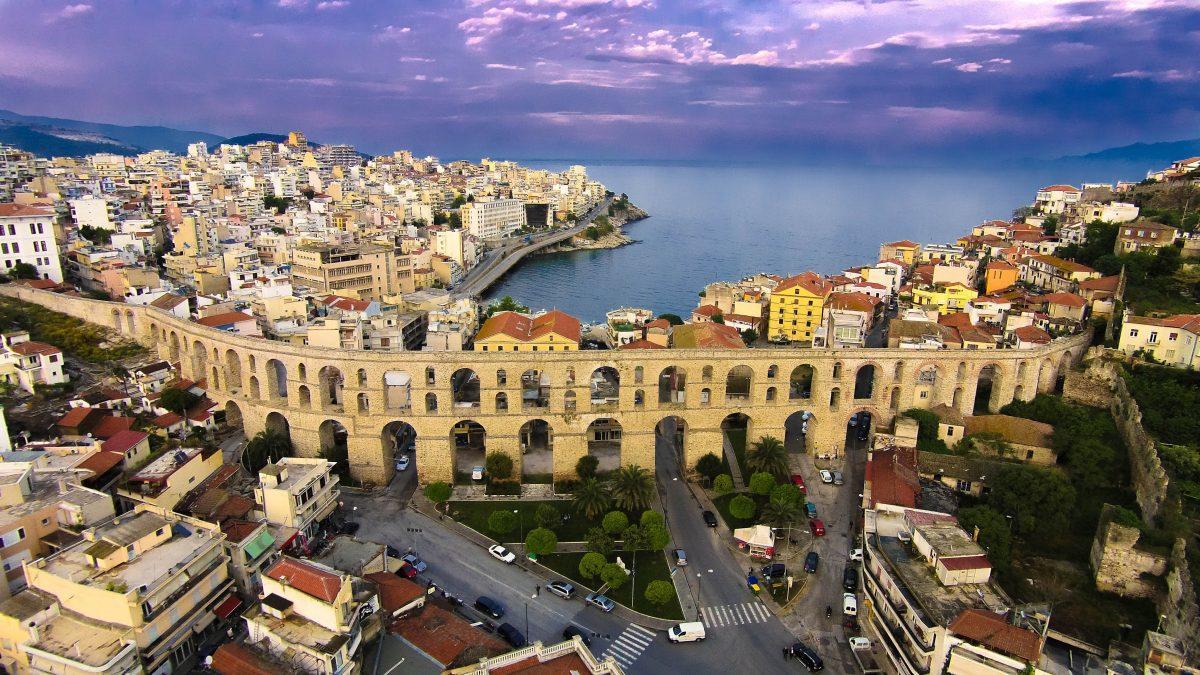 Kouros City Center Kavala Exteriör bild